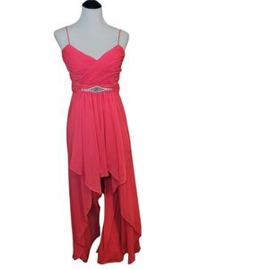 Hailey Logan Adrianna Papell high low dress